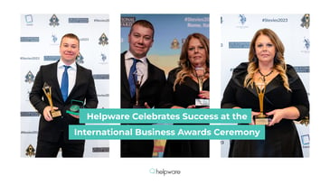 Helpware Celebrates Success at the International Business Awards Ceremony