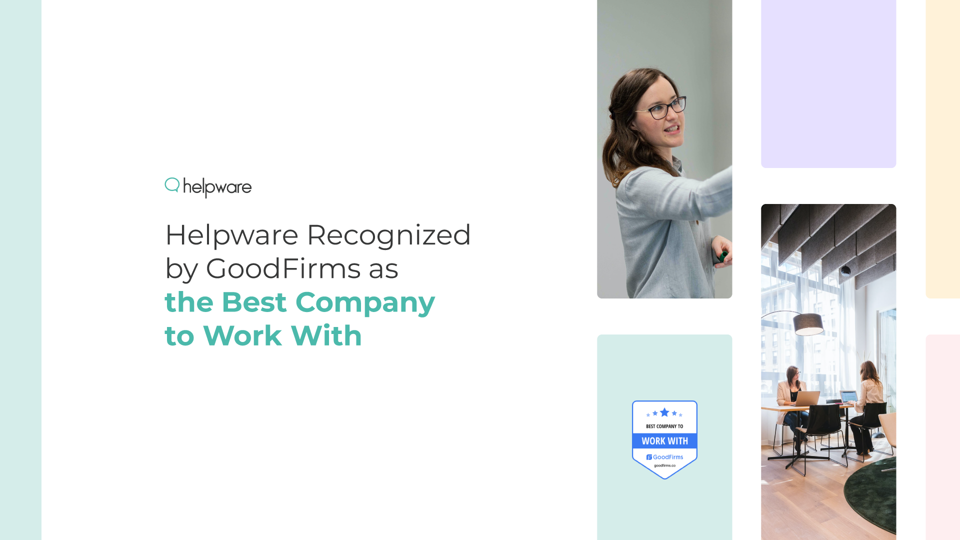 Helpware Recognized by GoodFirms as the Best Company to Work With