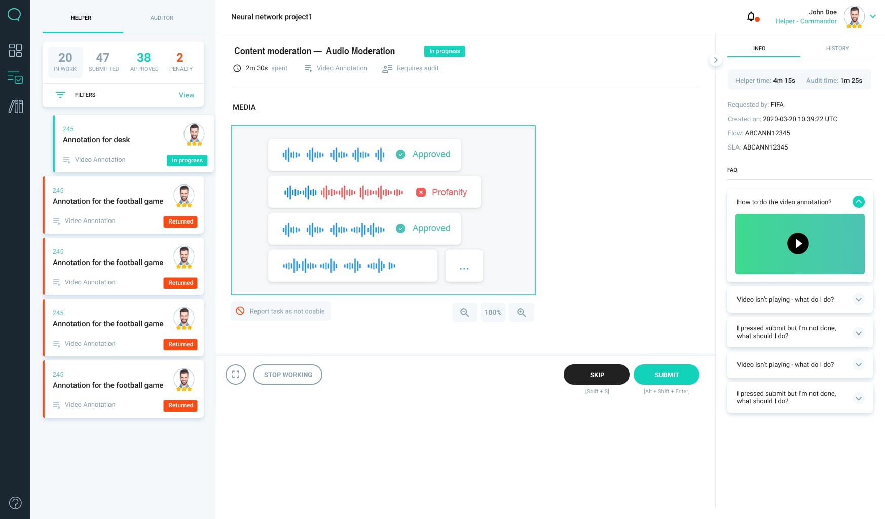 Content moderation — Audio Moderation_v2
