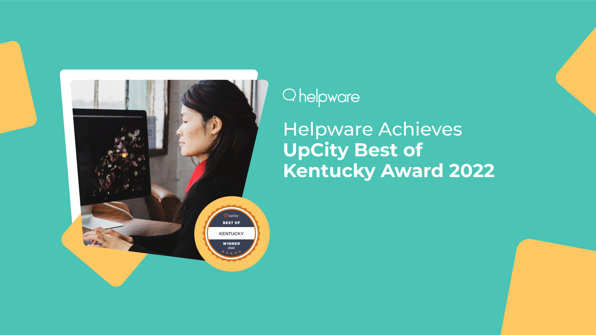 Helpware Achieves UpCity Best of Kentucky Award 2022