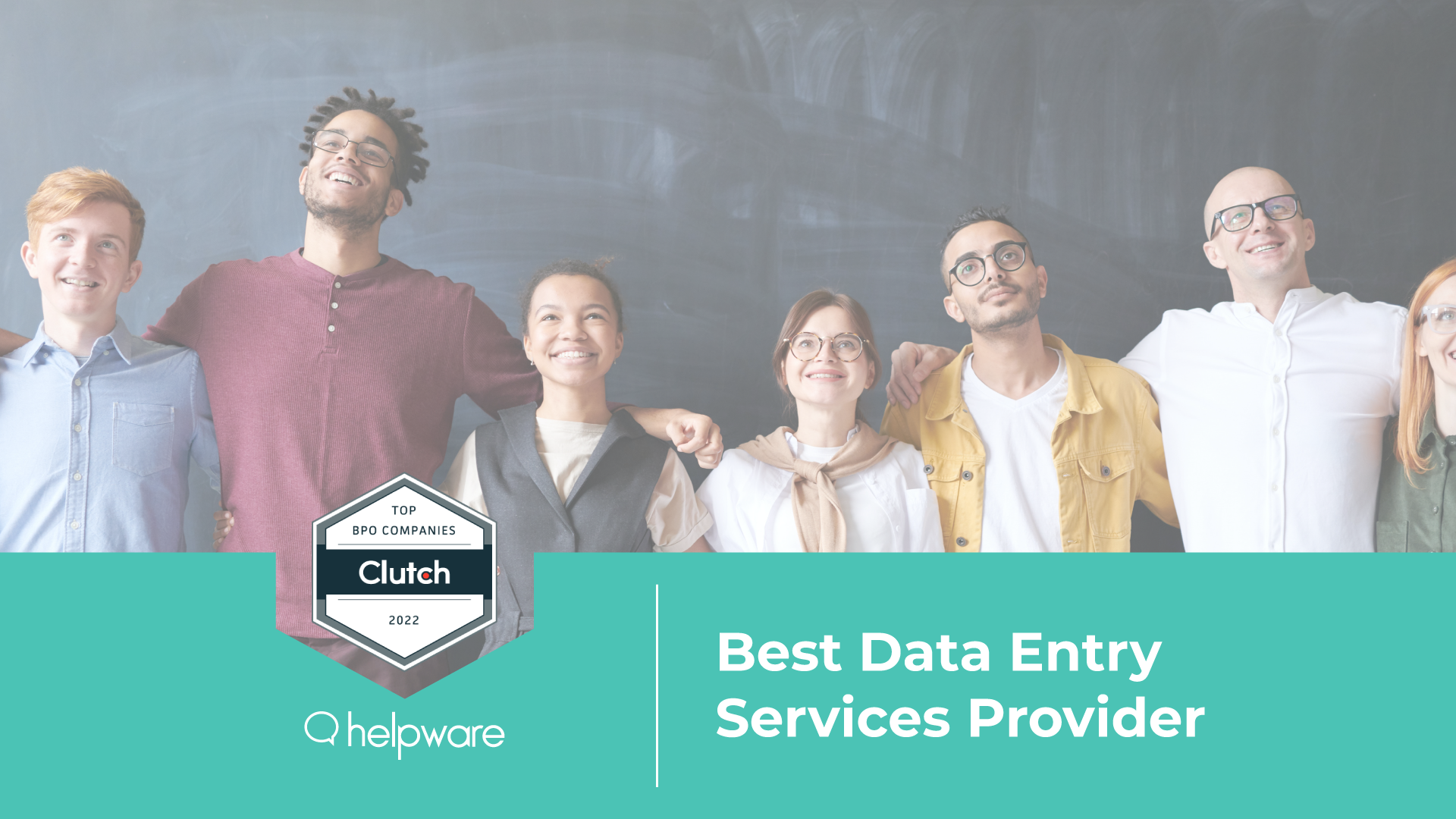 Helpware’s Best Data Entry Services Provider Clutch 2022 Award
